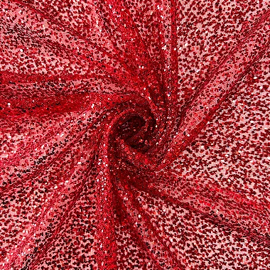 TULE EXPLOSÃO C/GLITTER | VERMELHO