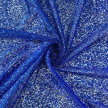 TULE EXPLOSÃO C/GLITTER | AZUL ROYAL