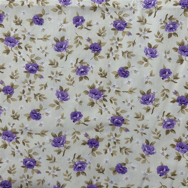 TRICOLINE FLORAL LÚCIA | 1,50 LARG X 0,50CM | 18 ROSA
