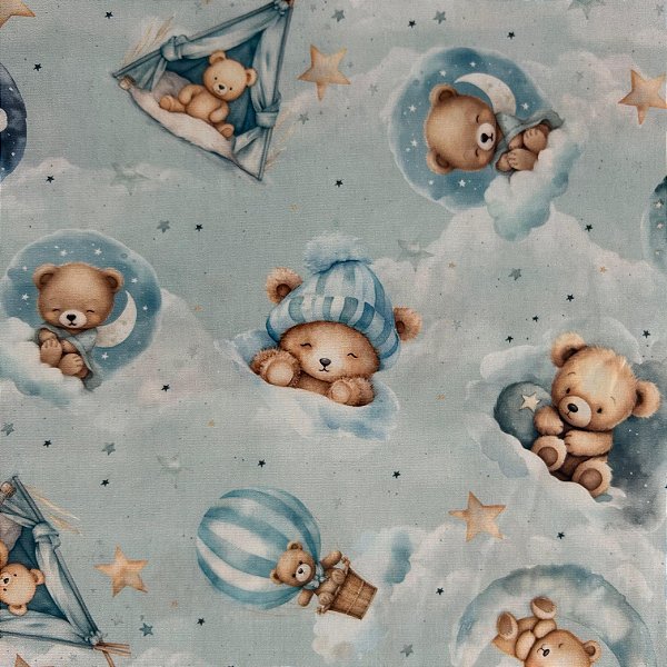 TRICOLINE EST CALDEIRA | 1,50 LARG X 0,50CM | 01 BLUE BEAR DREAM