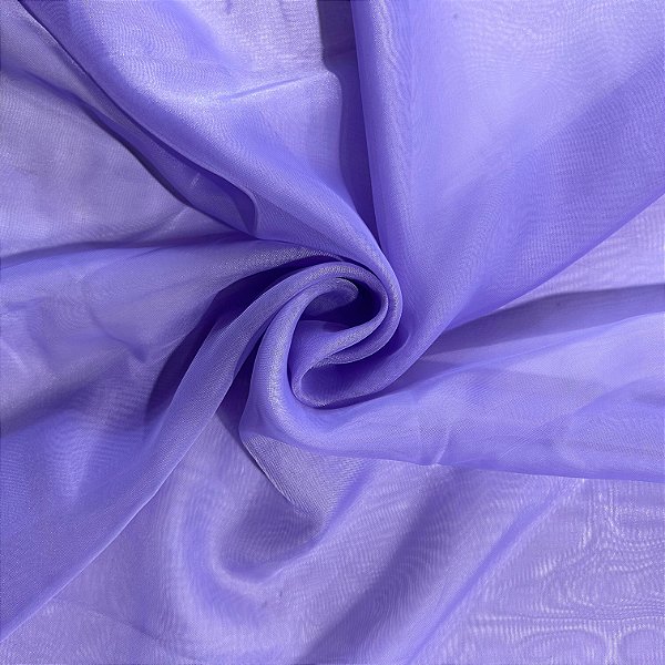 TECIDO VOIL LISO | 3m - 100% Poliéster | LILAS 07