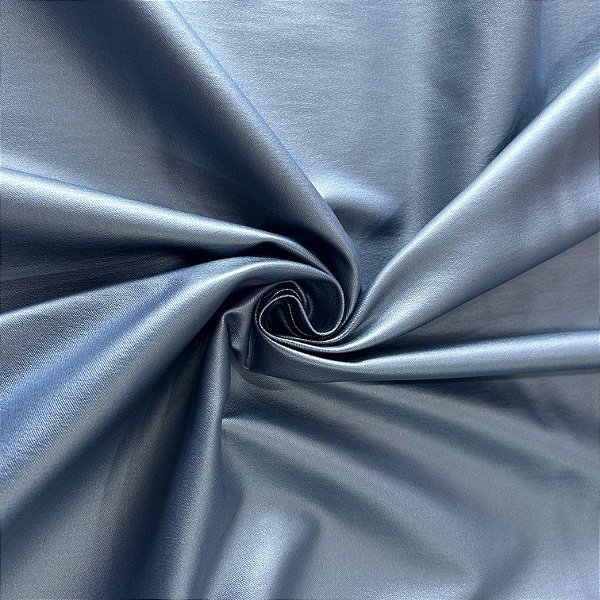 TECIDO BENGALINE RESINADO PREMIUM | 1,47 LARG X 1M | AZUL