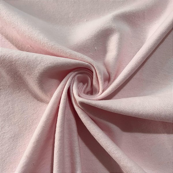 TECIDO FUSTÃO LISO | 100% ALGODÃO - 0,80 LARGU | ROSA CLARO