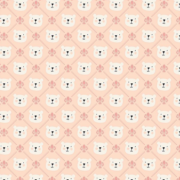 TRICOLINE BAHAMAS EST SOFT | 1,50m X 0,50 | URSO CREME ROSA D:4121 V004