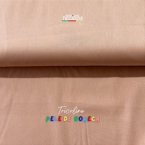 TRICOLINE PELE DE BONECA PERIPAN | 1,50M X 0,50 | PARDO C709