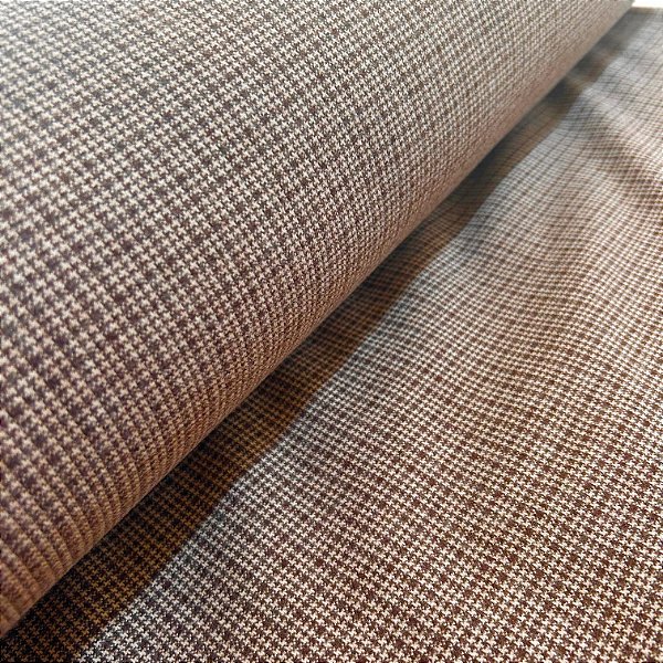 TECIDO LÂ XADREZ | 1,50m | MARROM