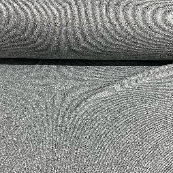 MALHA SUEDE LANZINHA RIBANA |1,60m - 96%Polié 4%Elas | PRATA