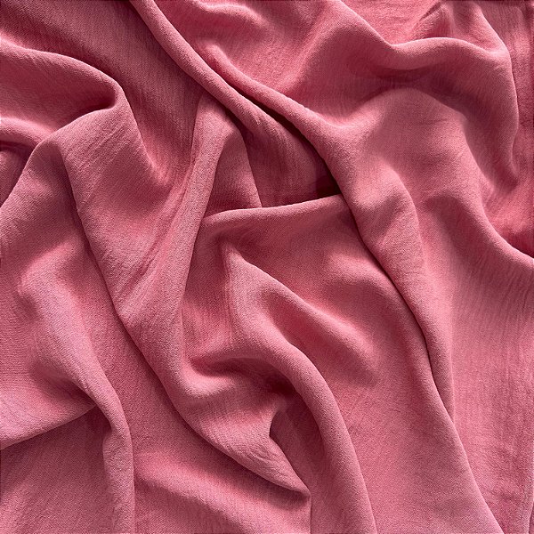 TECIDO CREPE AIR FLOW | 100% POLIÉS - 1,50m | ROSE