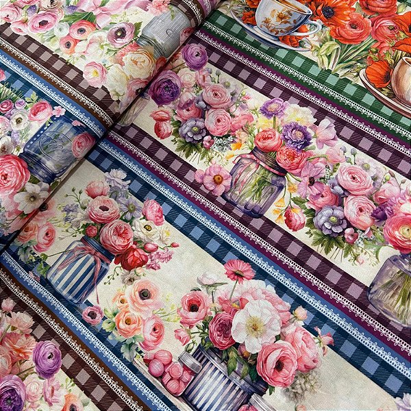 TRICOLINE BARRADA DIGITAL  | 1,50m X 0,55cm | VASOS E FLORES