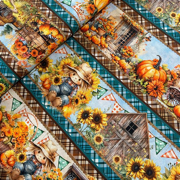 TRICOLINE BARRADA DIGITAL  | 1,50m X 0,55cm | FAZENDA ABÓBORA