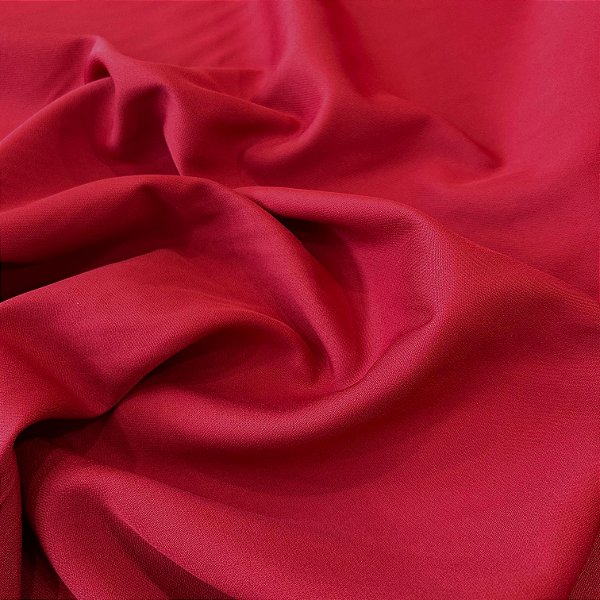 CREPE BARBIE | 96% POLIÉS 4% ELAST -1,46L | VERMELHO VALENTINO