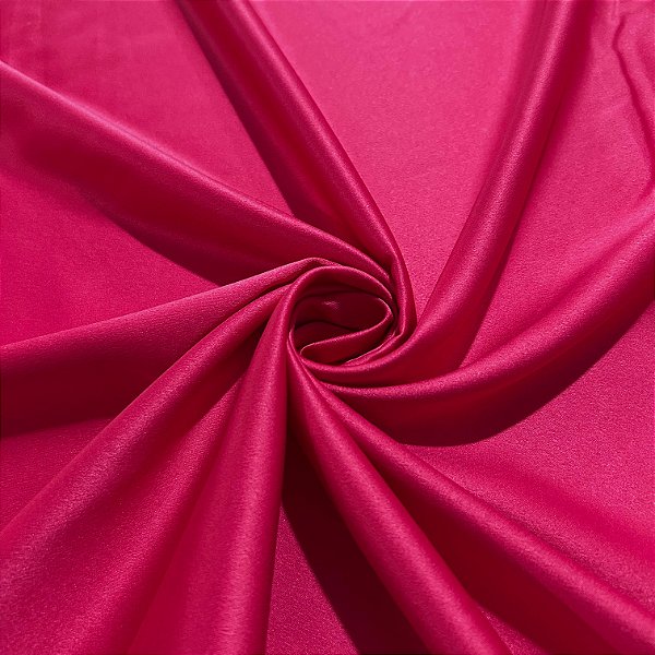 TECIDO CREPE AMANDA | 100% POLIÉS - 1,50L |  ROSA BEIJA-FLOR BD37