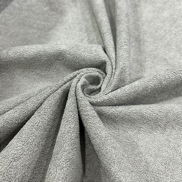 TECIDO BOUCLE ACORDE | 100% Poliéster - 1,50m | CINZA