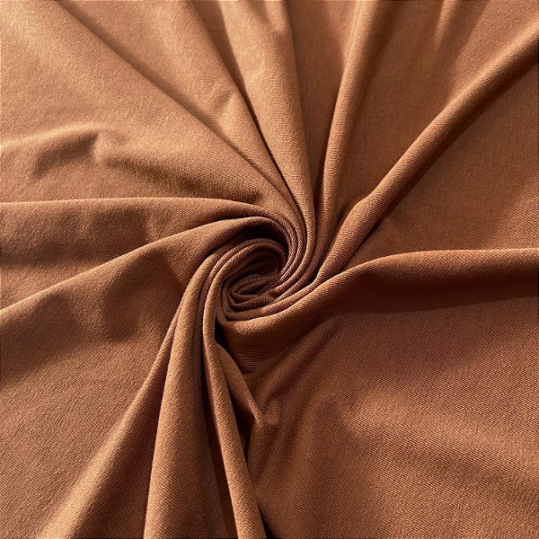TECIDO VISCOLYCRA  PREMIUM PLUS | 97% Visco 3% Elasto - 0,50m X 1,85m | CHOCOL F99.EW9