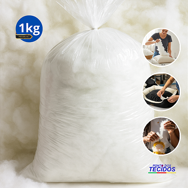 1kg Fibra Siliconada PREMIUM