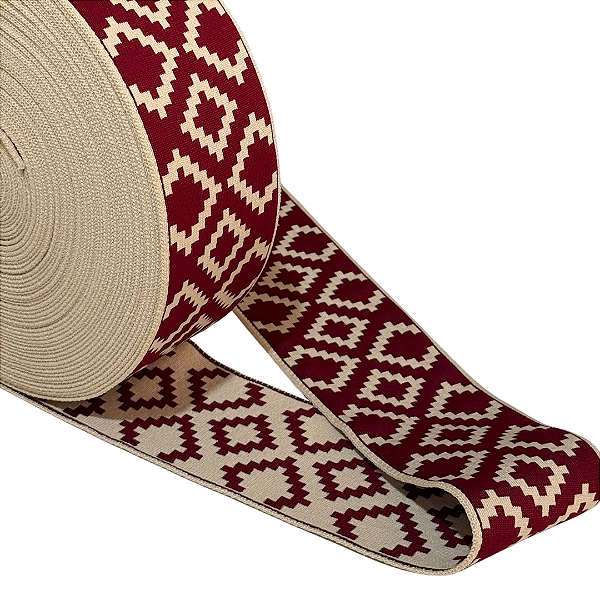 FAIXA PAMPA GAÚCHA E CAMPEIRA | 10cm LARGU | BORDO C/ BEGE