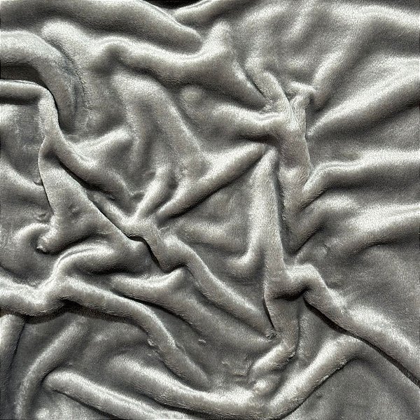 MANTA FLEECE FLANELADO DUBLADO PREMIUM | 100% Poliéster - 1,60m | CHUMBO