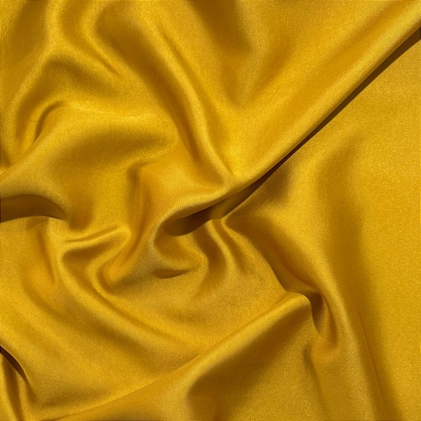 TECIDO ZIBELINE SILKY | 1,45m | AMARELO DOURADO I10