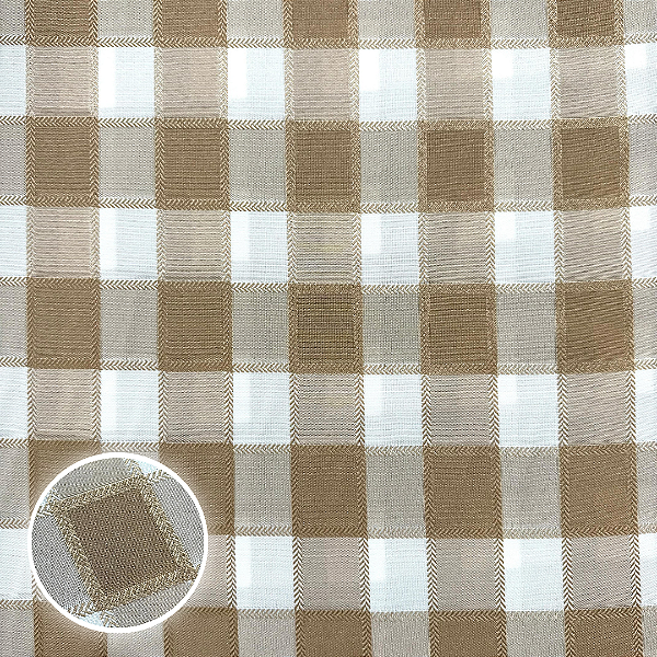 TECIDO OXFORD ESTAMPADO | 1,50m | XADREZ TRABALHADO CASTOR