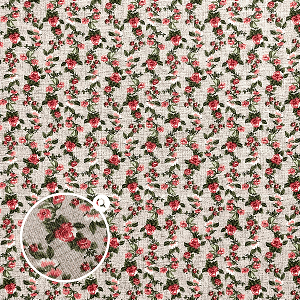 TRICOLINE ESTAMPADO 850 | 1,50m X 0,50cm | FLORAL 06