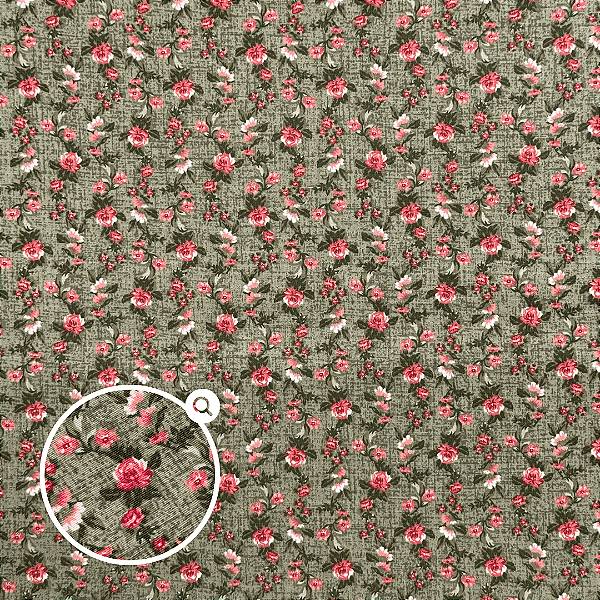 TRICOLINE ESTAMPADO 850 | 1,50m X 0,50cm| FLORAL 15