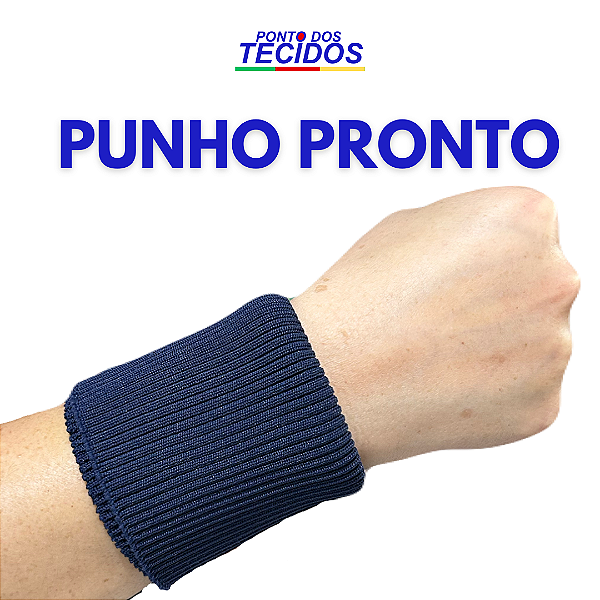 RIBANA PUNHO PRONTO MARINHO | 100% POLIÉS | RESISTÊNCIA E PRATICIDADE