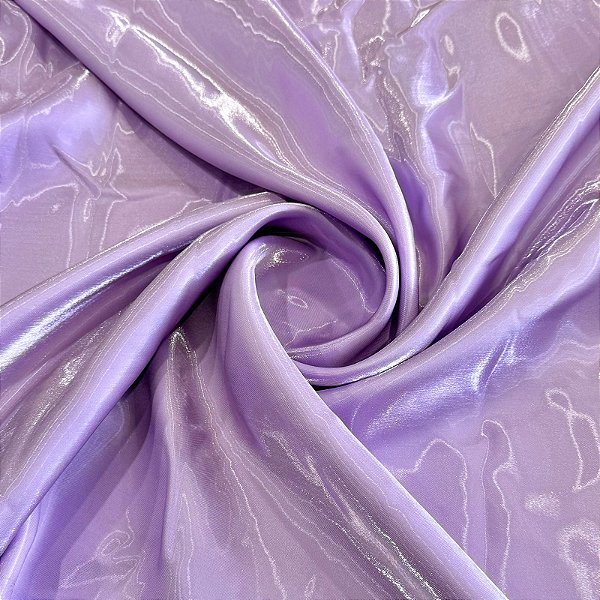 TECIDO ZIBELINE CRYSTAL | 100% Poliéster - 1,50m | LILÁS