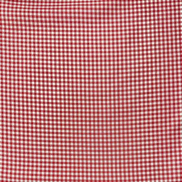 TECIDO XADREZ DE COZINHA | 1,40m - DES: 1cm x 1cm | VERMELHO