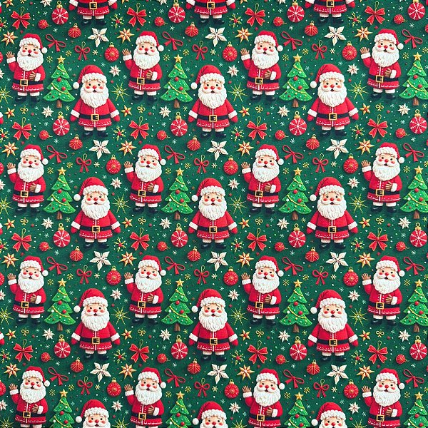 TRICOLINE BAHAMAS DIGITAL PREMIUM | 0,50cm X 1,50m - 100% Algodão | NOEL 3D Des: 9001 E221