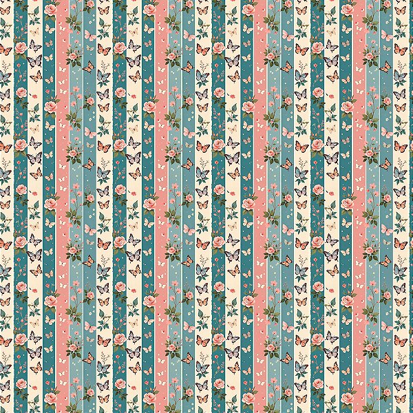 TRICOLINE BAHAMAS DIGITAL PREMIUM | 0,50cm X 1,50m - 100% Algodão | Des: 9012 E033