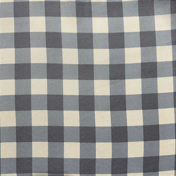 TECIDO OXFORD ESTAMPADO | 1,50L | XADREZ CINZA / BEGE