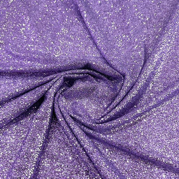 TULE EXPLOSÃO C/GLITTER | LAVANDA
