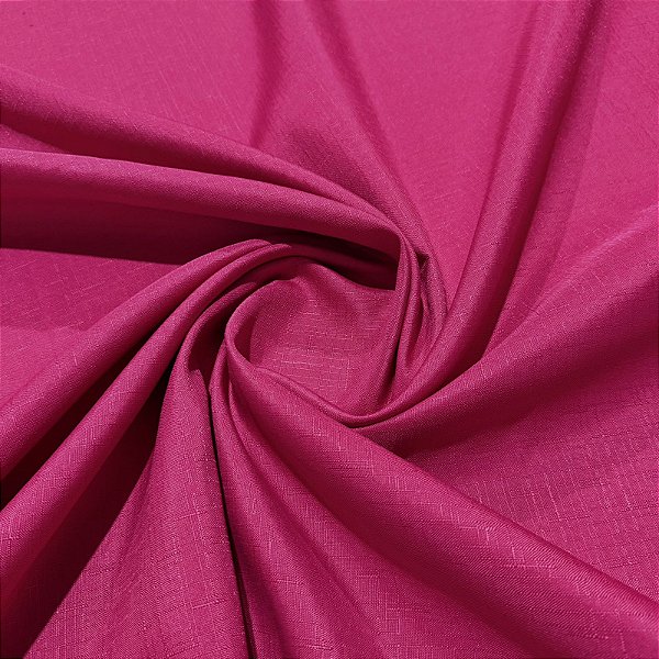 OXFORD LINHO FLAME SLUB | 3m - 100% Poliéster | Rosa Crayon