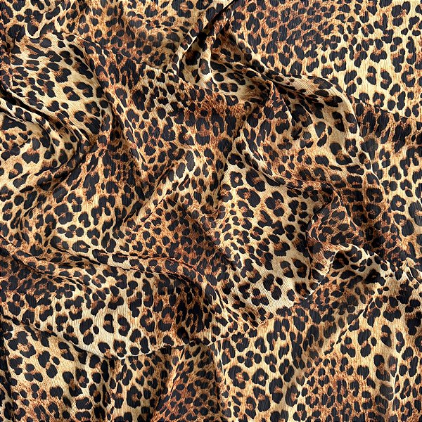 TECIDO CREPE MOUSSELINE | 1,50m - 100% Poliéster | Onça