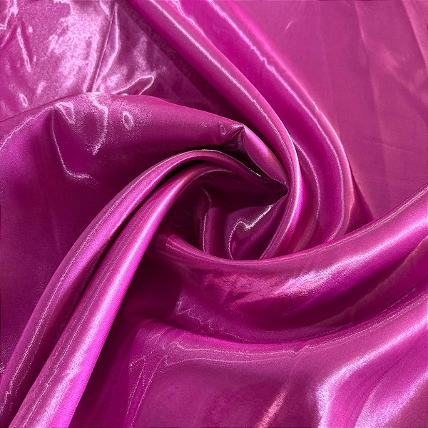 TECIDO ZIBELINE CRYSTAL | 100% Poliéster - 1,50m | Fucsia