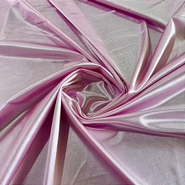 TECIDO MALHA PRADA | 1m X 1,50m - 95% Poliés 5% Elasta | Rosa Claro