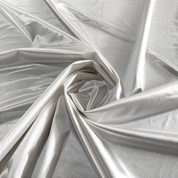 TECIDO MALHA PRADA | 1m X 1,50m - 95% Poliés 5% Elasta | Branco