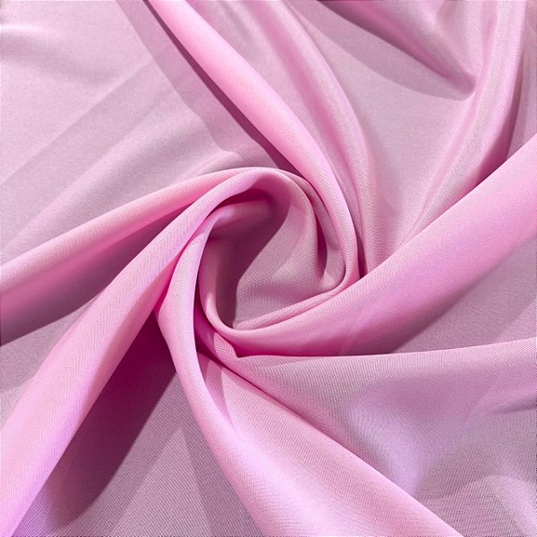 TECIDO OXFORD LISO | 1,50m - 100% Poliés | Rosa Bebê Almond.