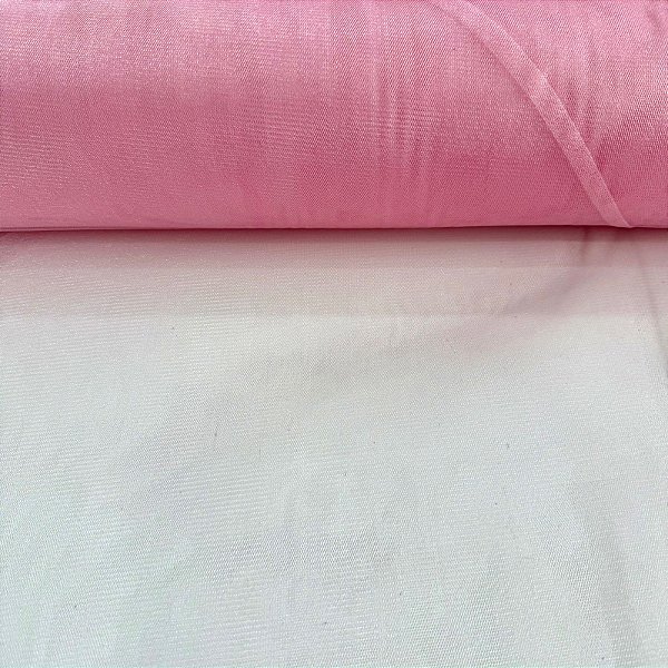 TULE DIAMANTE | 3m - 100% Poliéster | Rosa Cupcake