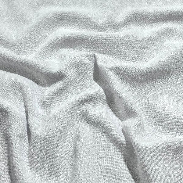 TECIDO PANO DE COPA PÉ DE GALINHA | 0,50cm X 0,73cm - 100% Algodão | Branco