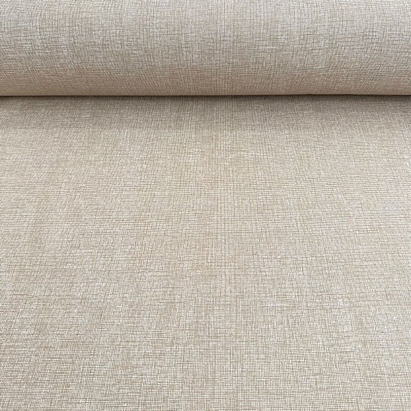 TECIDO GORGURÃO BELIZE ESTAMPADO C/ PROTECAO | LINHO BEGE 6260 B