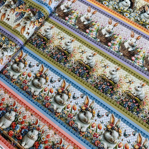 TRICOLINE BARRADA DIGITAL PÁSCOA | 0,55cm X 1,50m | Páscoa Com Flores  2570