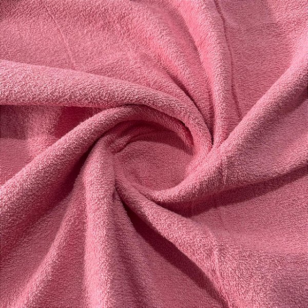 Tecido Atoalhado Felpudo | 100% Algodão - 1,40m | Rose