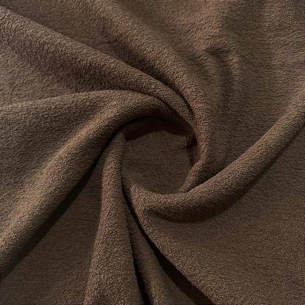 Tecido Atoalhado Felpudo | 100% Algodão - 1,40m | Marrom