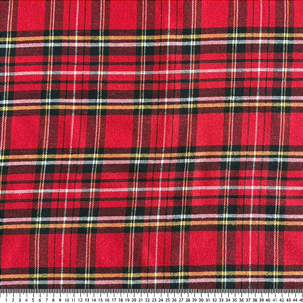 Tecido Flanela Escocesa Fio Tinto | 1,47 | 019