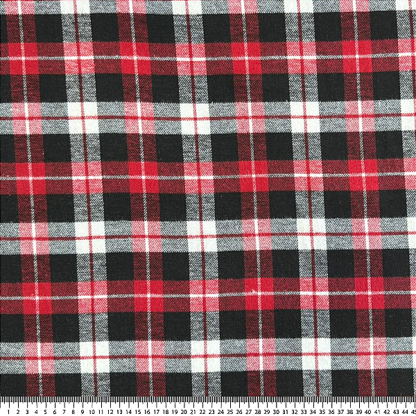 Tecido Flanela Escocesa Fio Tinto | 1,47 | 010