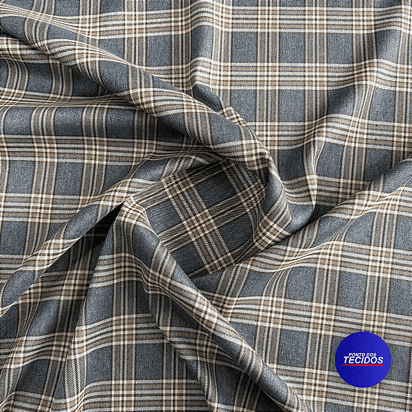 Tecido Alfaiataria Premium | 1,47m - 97% Poliéster 3% Elastano | 006