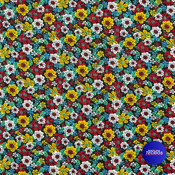 Tecido Chita Estampada | 100% Algodão - 1,40m | 3166 V1