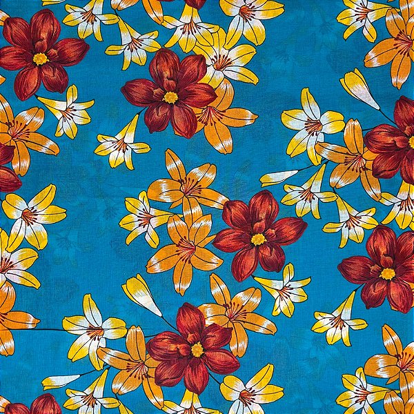 TECIDO CHITA ESTAMPADA | 100% Algodão - 1,40m | 0001