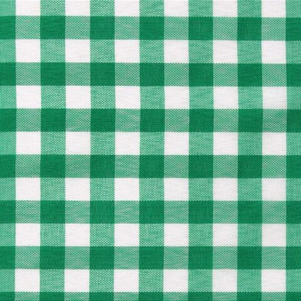 Tecido Xadrez de Poliéster | 1,40m - 1cm x 1cm | Verde